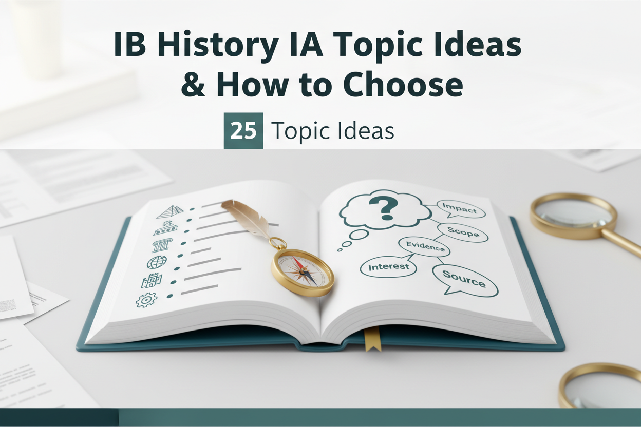 25 IB History IA Topic Ideas & How to Choose