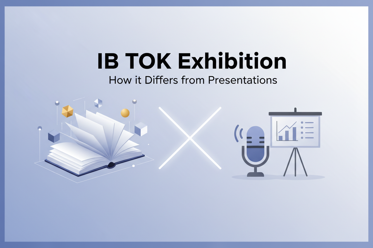 IB TOK Exhibition: How it Differs from Presentations