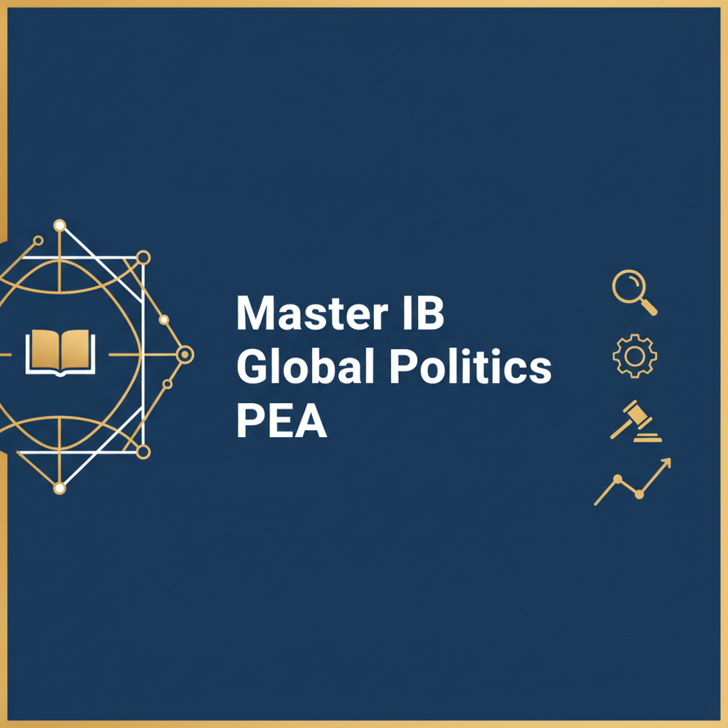 Master IB Global Politics PEA