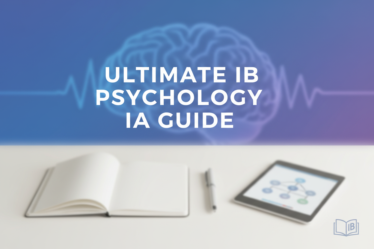 Ultimate IB Psychology IA Guide